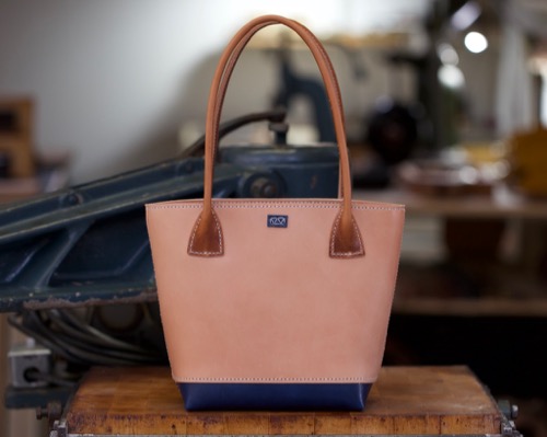 Leather Small Tote Bag